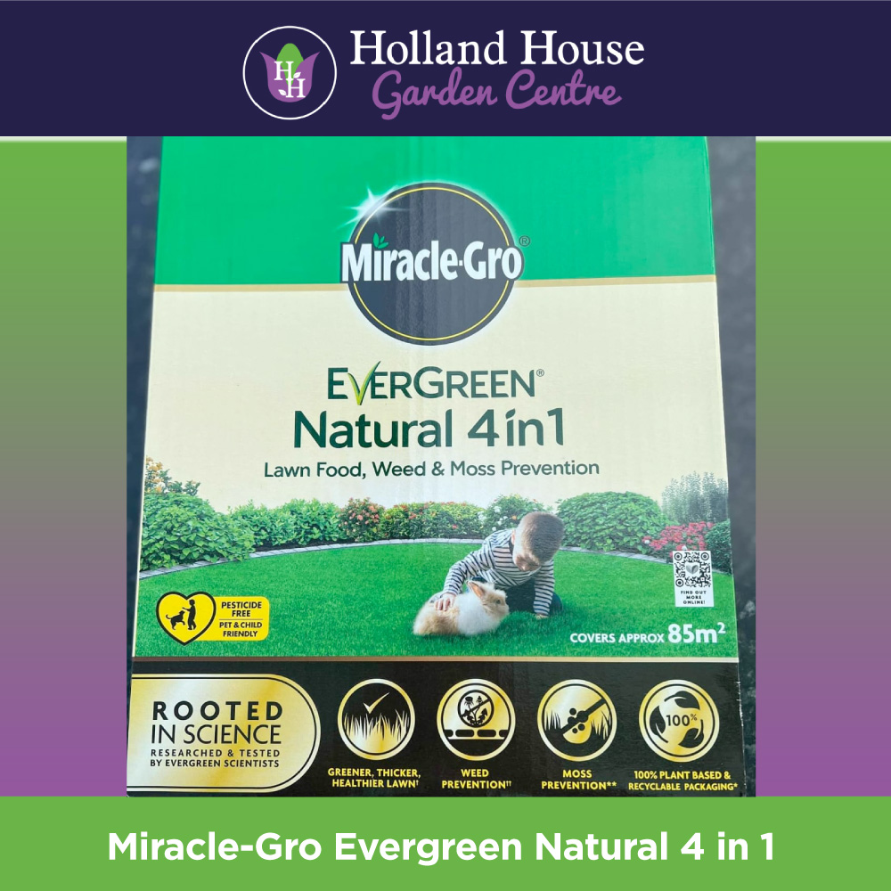 Miracle Gro Evergreen Natural 4 in 1 Holland House Garden Centre Preston