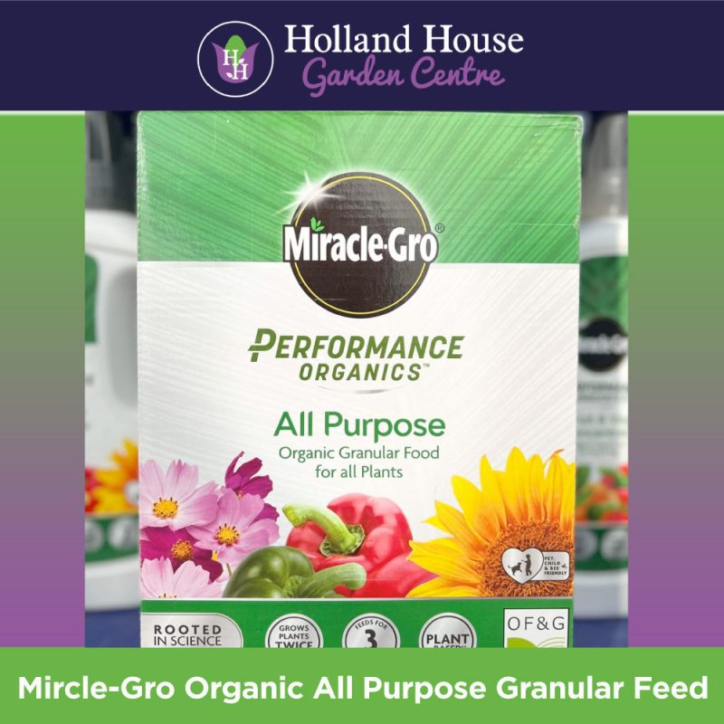 Miracle Gro Organic All Purpose Granular Feed