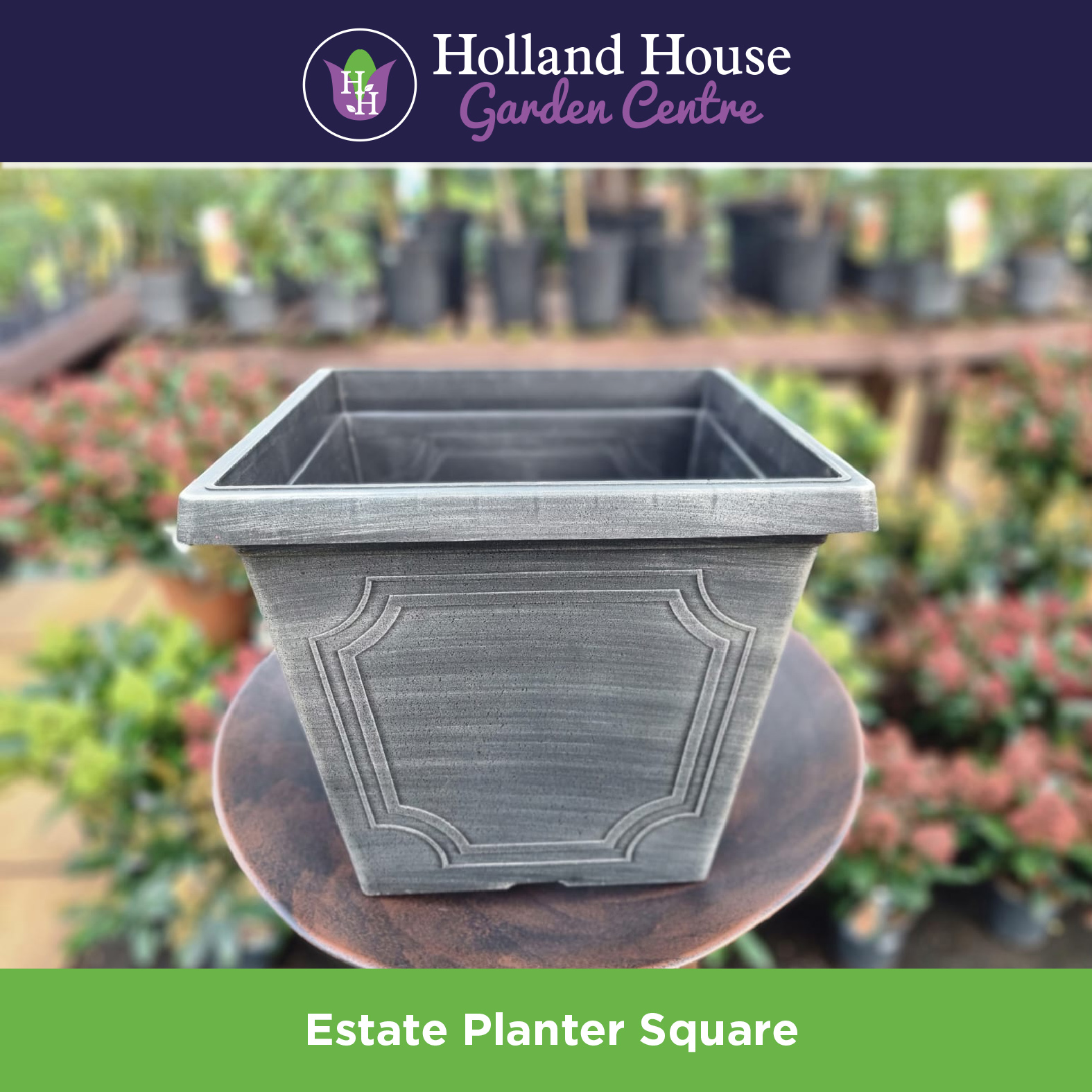 Estate Planter Square Holland House Garden Centre Preston
