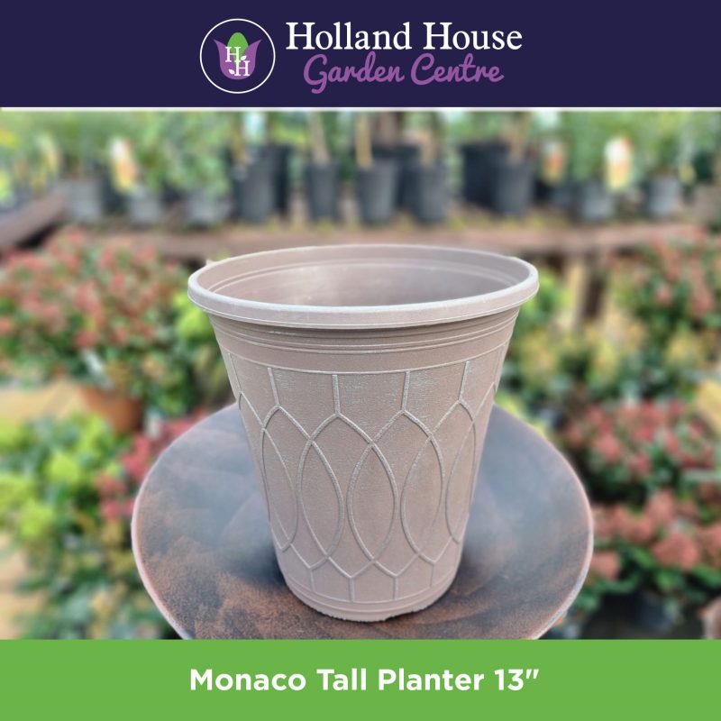 Monaco Tall Planter 13 Inch