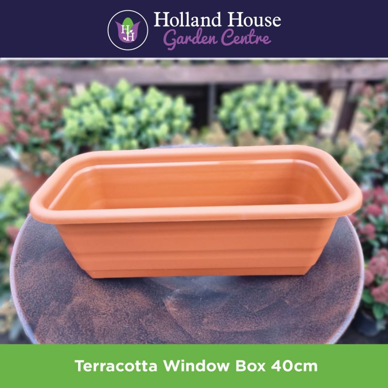 Terracotta Window Box 40cm