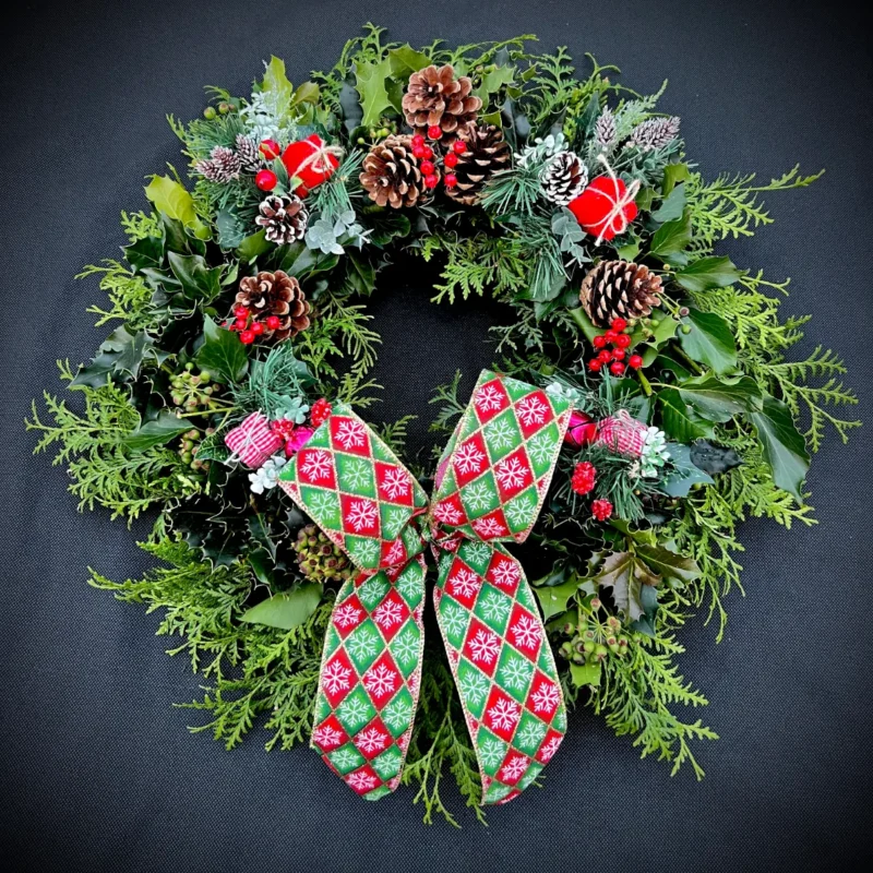 Festive Foliage Wreath