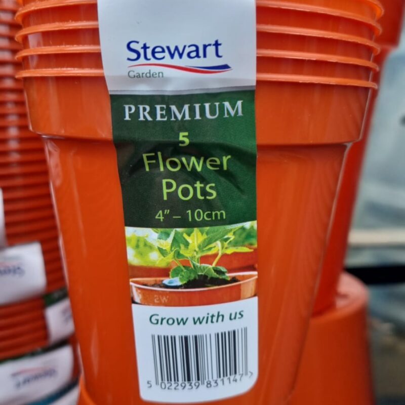 Flower pots 5 x 4''
