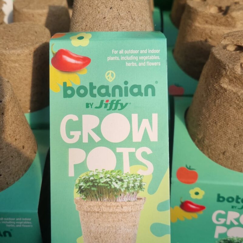 Jiffy grow pots15 x 6cm peat free pots