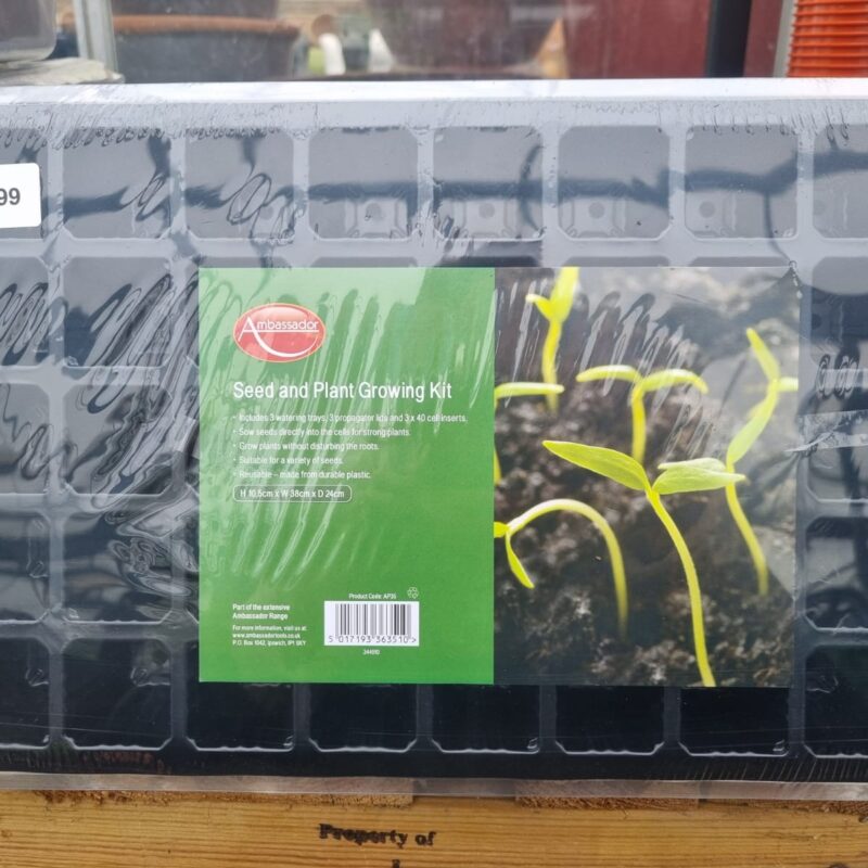 Seed propagator kit 3x40 cell