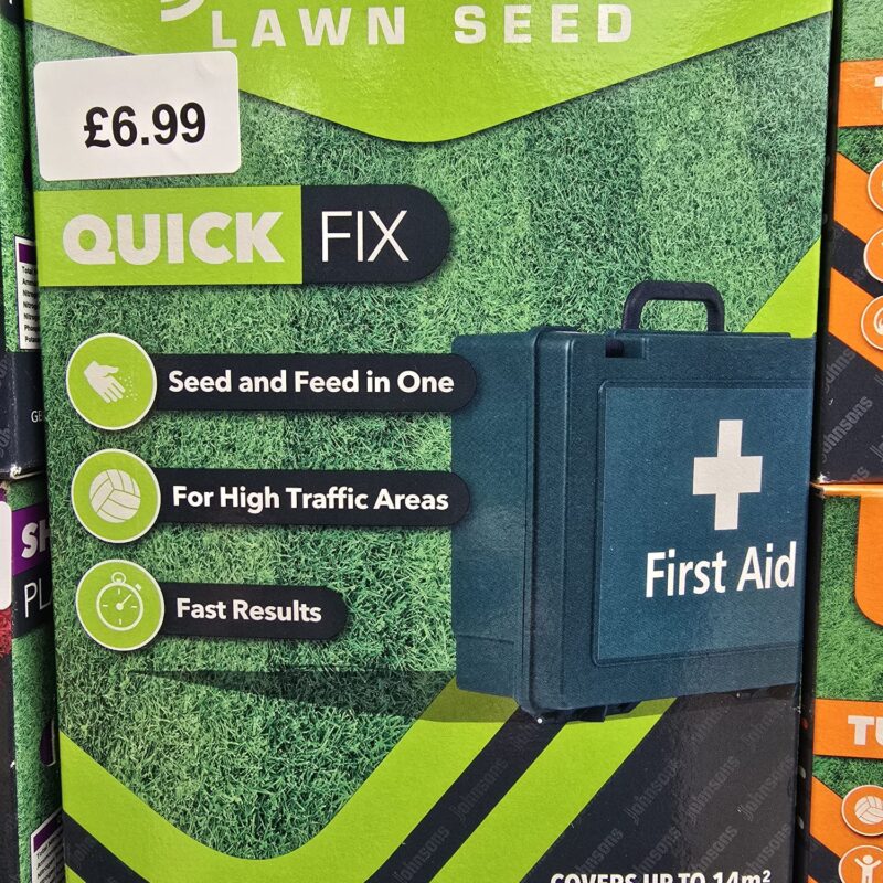 Johnson general purpose grass seed 425g £6.99