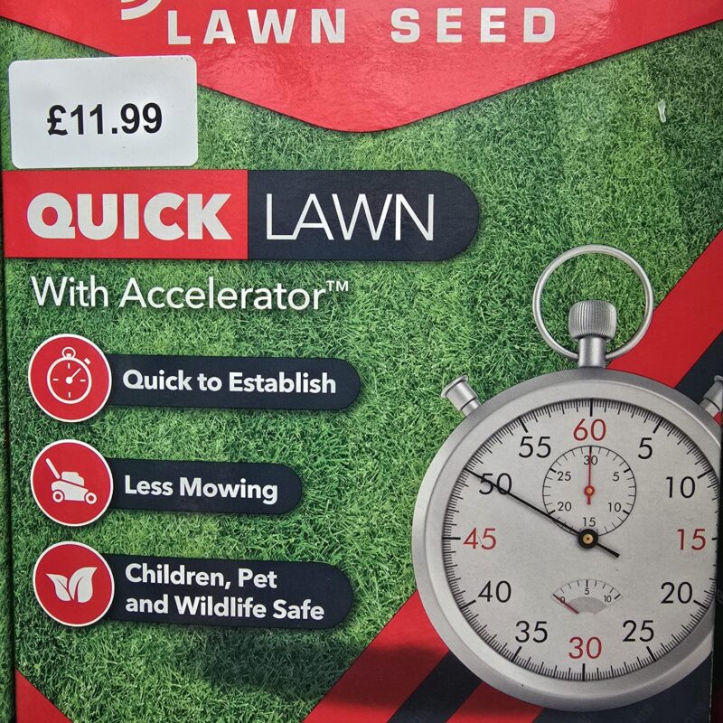 Johnson general purpose grass seed 425g £11.99