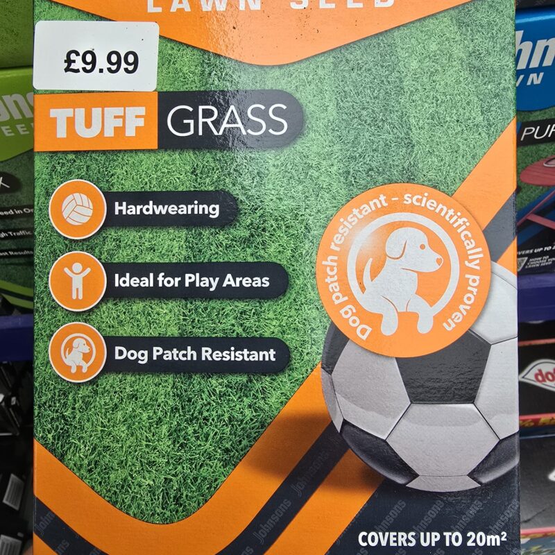 Johnson tuff grass seed 425g £9.99