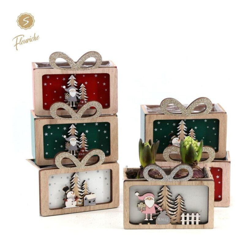 Hyacint Christmas Presents arrangement