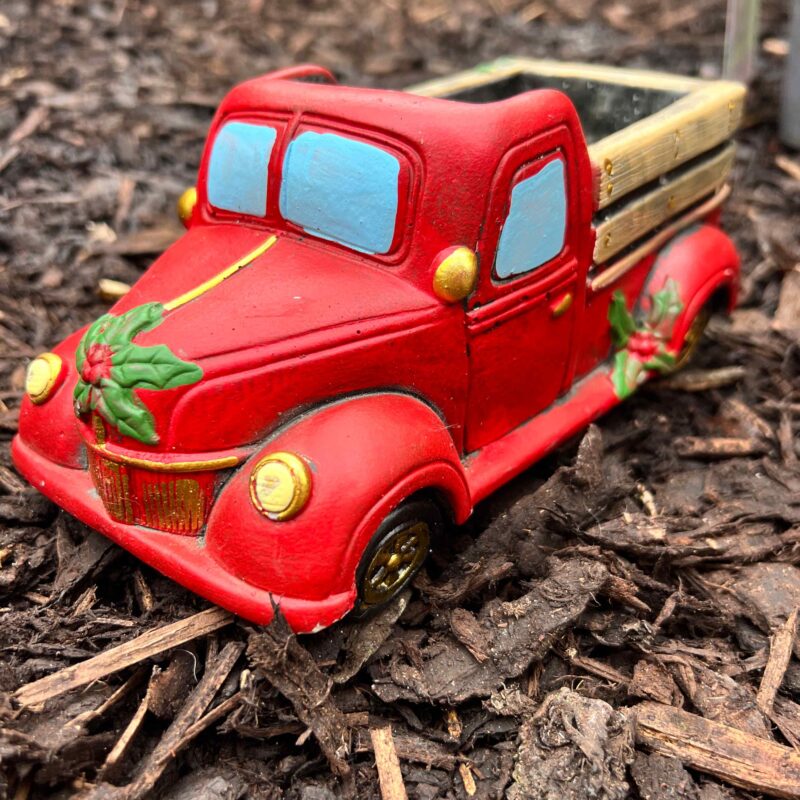 Christmas Truck Planter