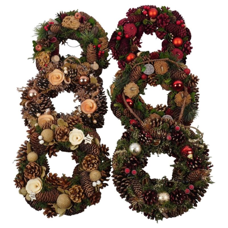 X-Mas wreath 12in