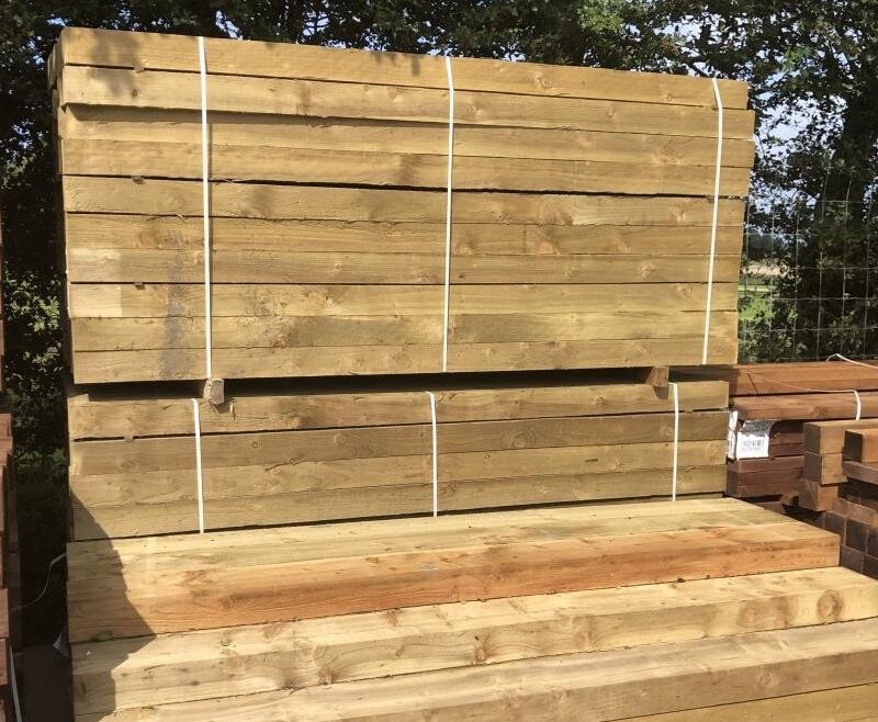 Garden Railway Sleepers